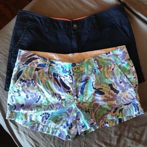 2 pairs of Lilly Pulitzer Shorts